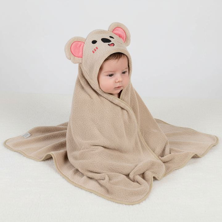 Baby Bademantel Mit Kapuze - FluffyCape