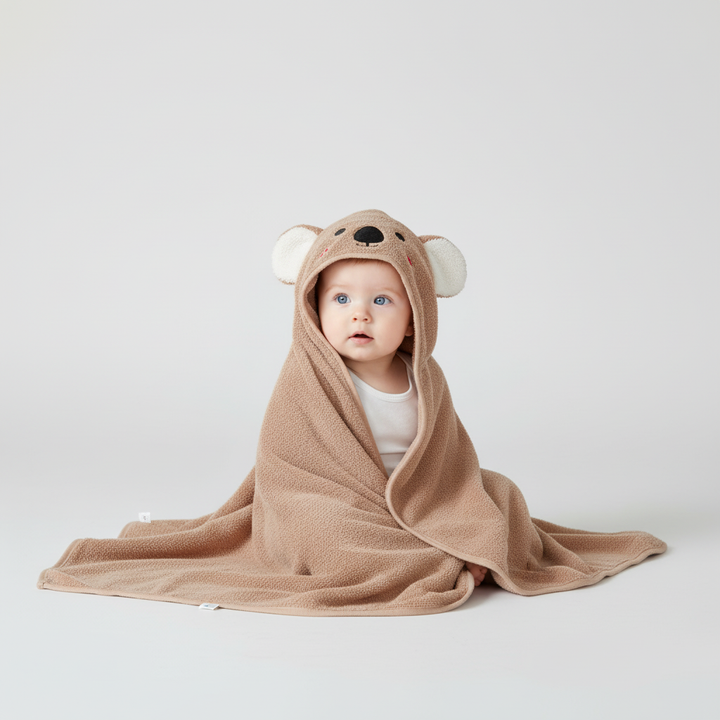 Baby Bademantel Mit Kapuze - FluffyCape