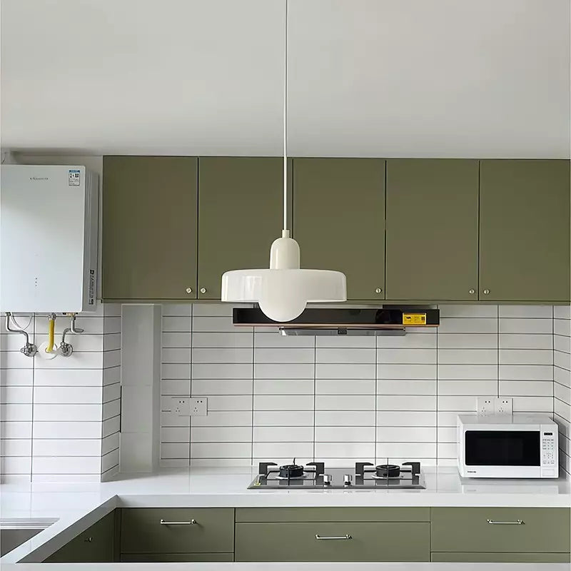 Colorful pendant lamp in Bauhaus style - StiloGlas