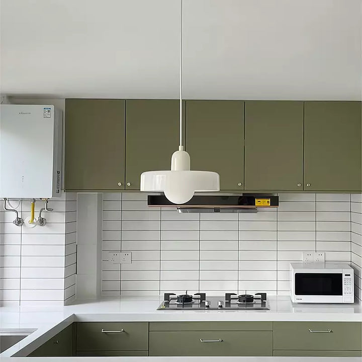 Colorful pendant lamp in Bauhaus style - StiloGlas