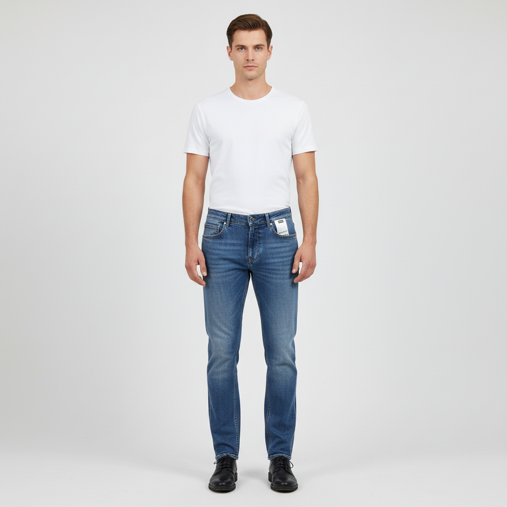 Bequeme Denim-Hose - Tobias