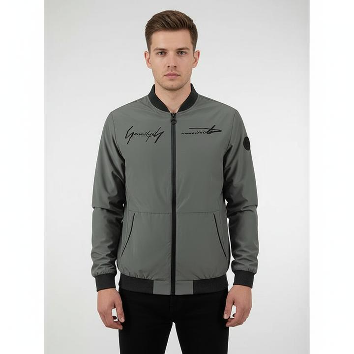 Bestickte Bomberjacke - Silas