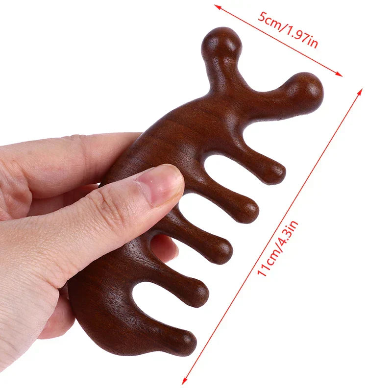 Sandalwood Massage Comb – CalmComb