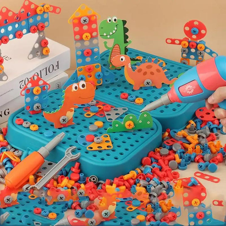 Portable Construction Kit for Children - BuildiBox