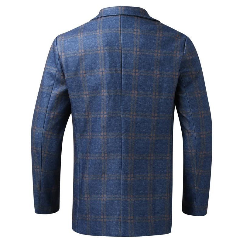 Checked Men's Blazer – Everett