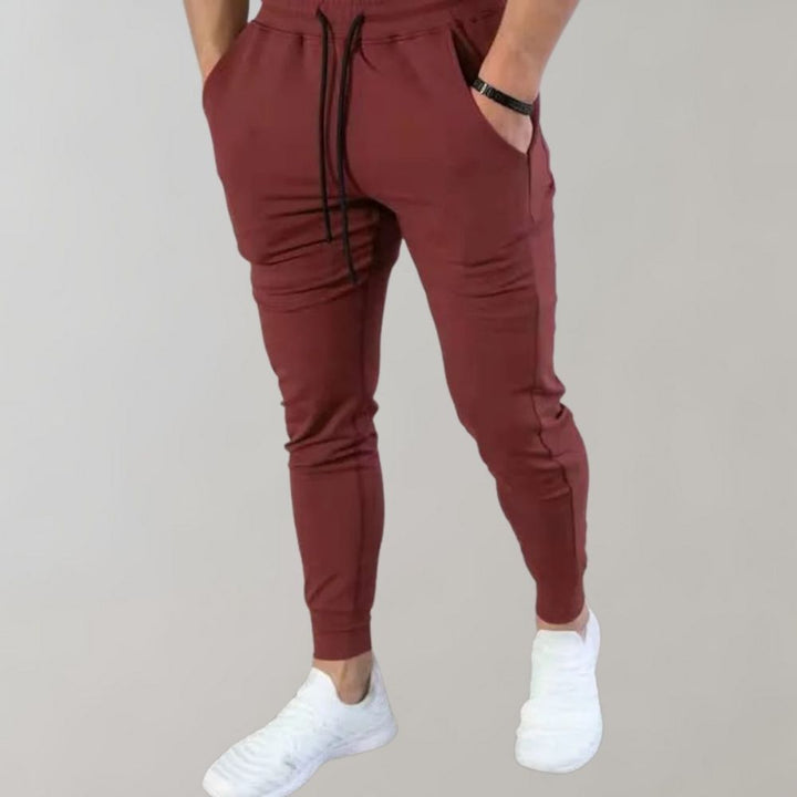 Trendy Slim Fit Jogging Pants for Men - Niko