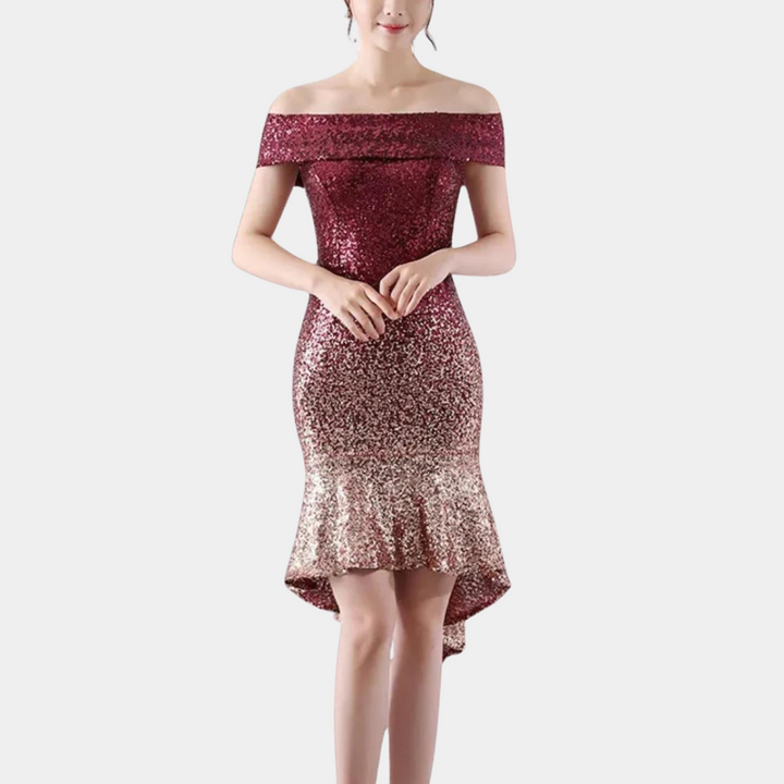 Sommerkleid mit Pailletten – Celeste