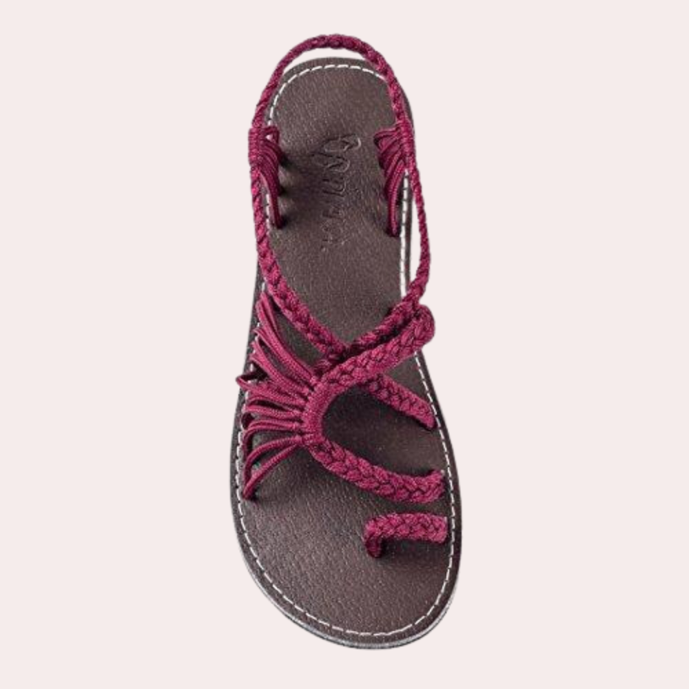 Colorful women's beach sandals – Rivka