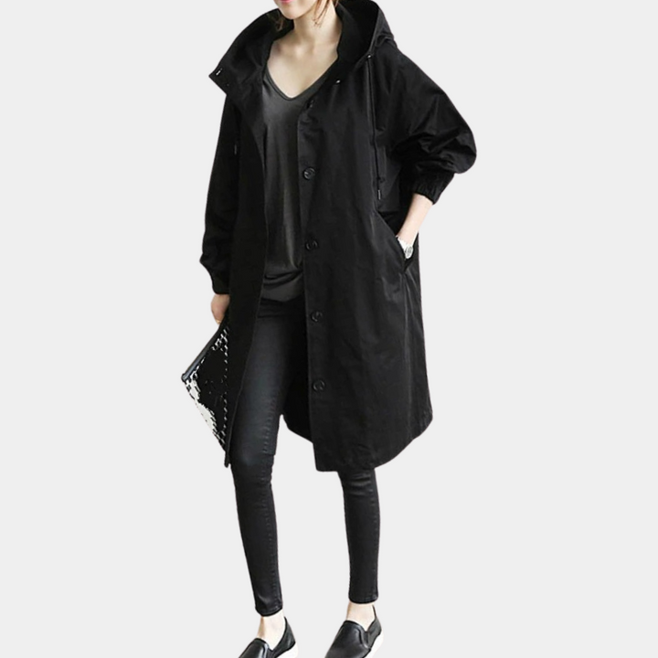 Trendy Long Women's Coat - Alessia