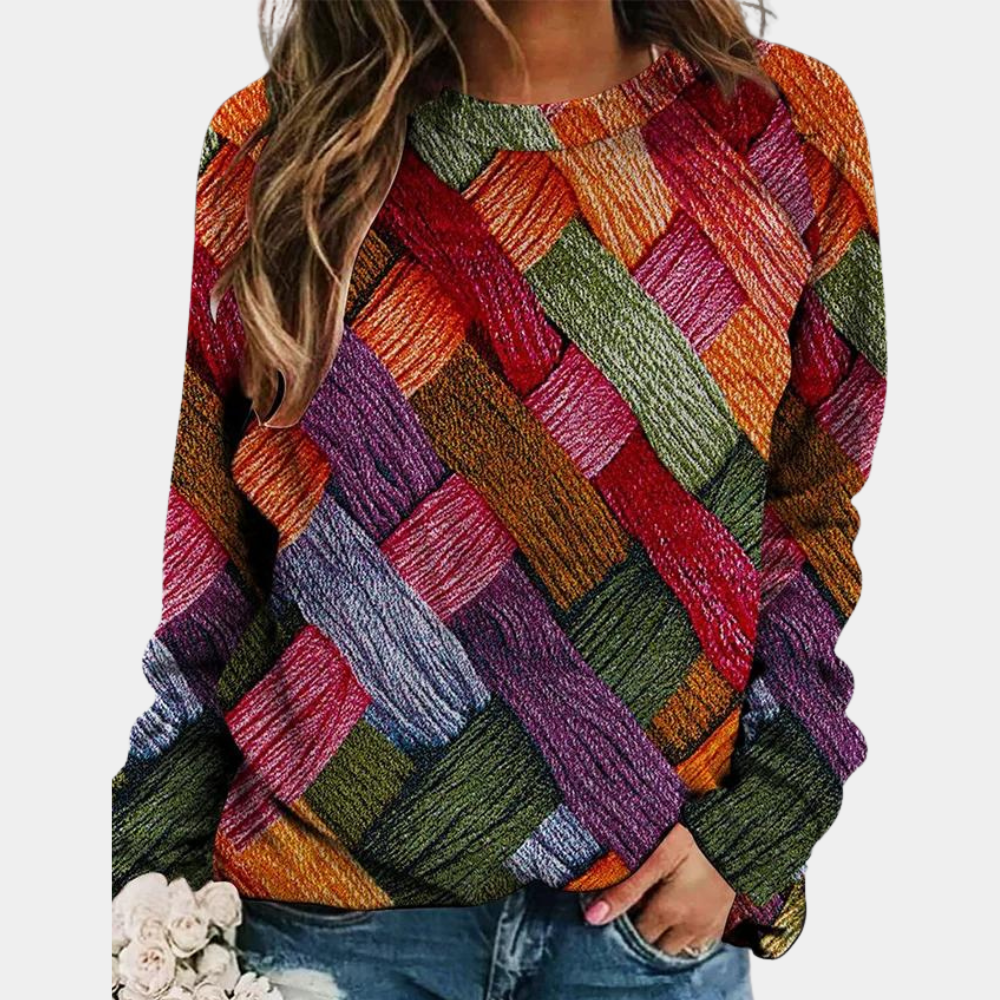 Stylish Colorful Women's Sweater - Camilla
