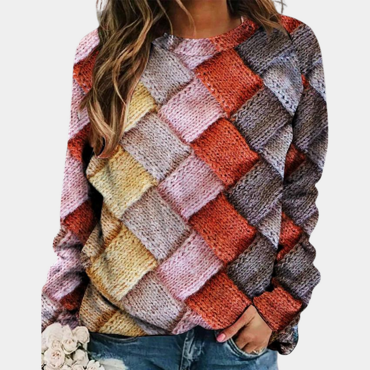 Stylish Colorful Women's Sweater - Camilla
