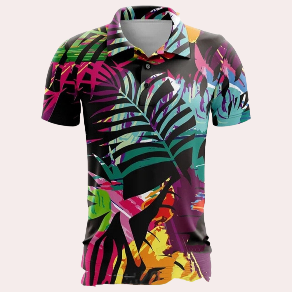 Sommerligt herrepoloshirt med komfortabel pasform – Sven