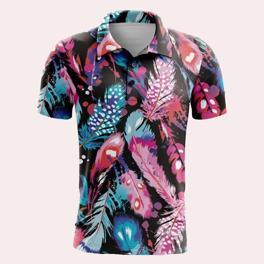Sommerligt herrepoloshirt med komfortabel pasform – Sven