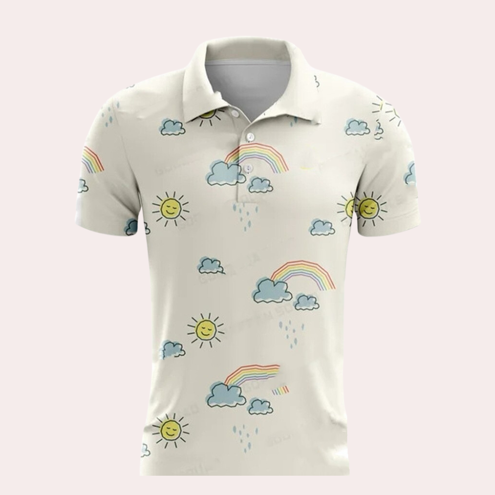 Sommerligt herrepoloshirt med komfortabel pasform – Sven