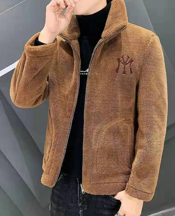 Quiltet fleecevest med ståkrage – Arden