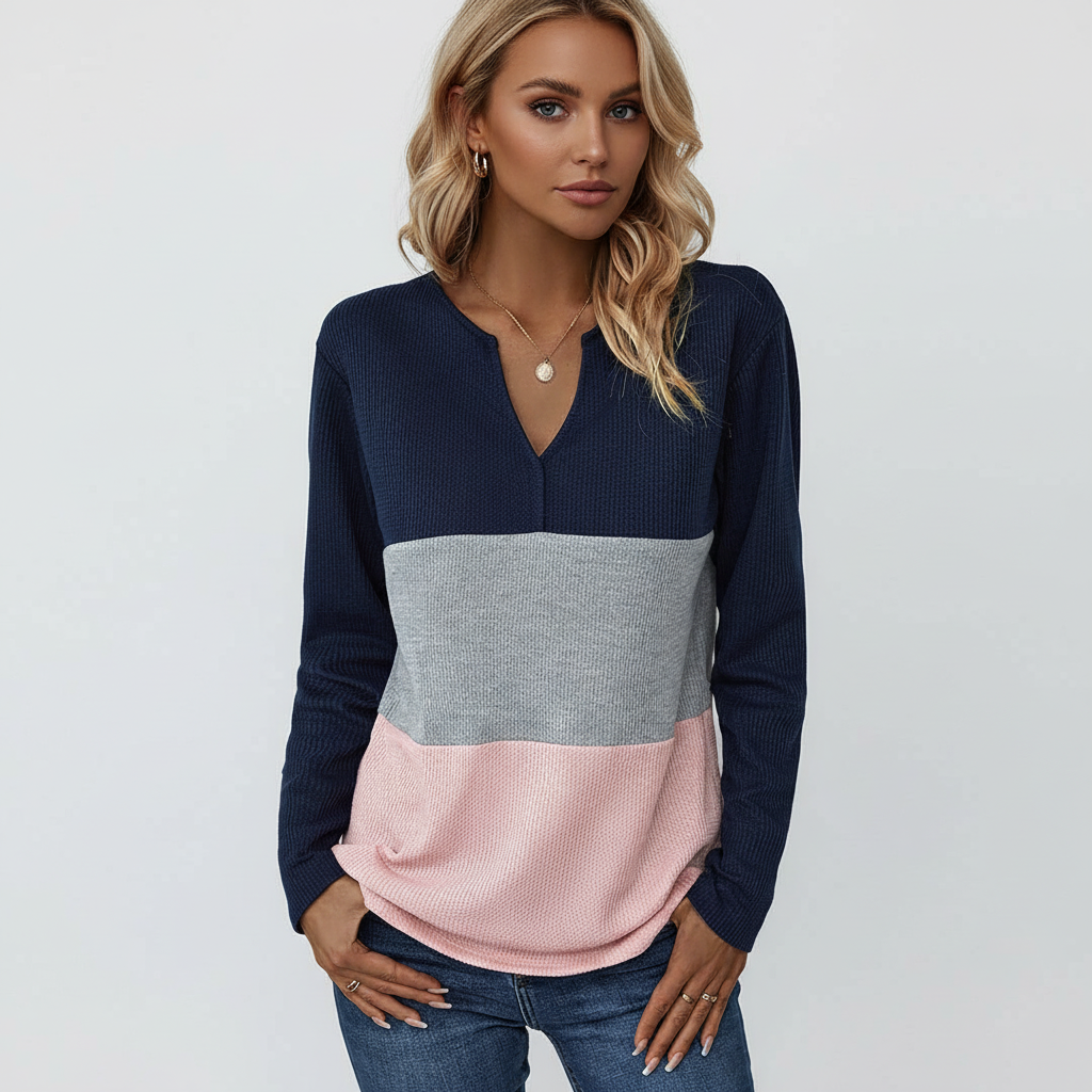 Casual V-Ausschnitt Pullover - Marie