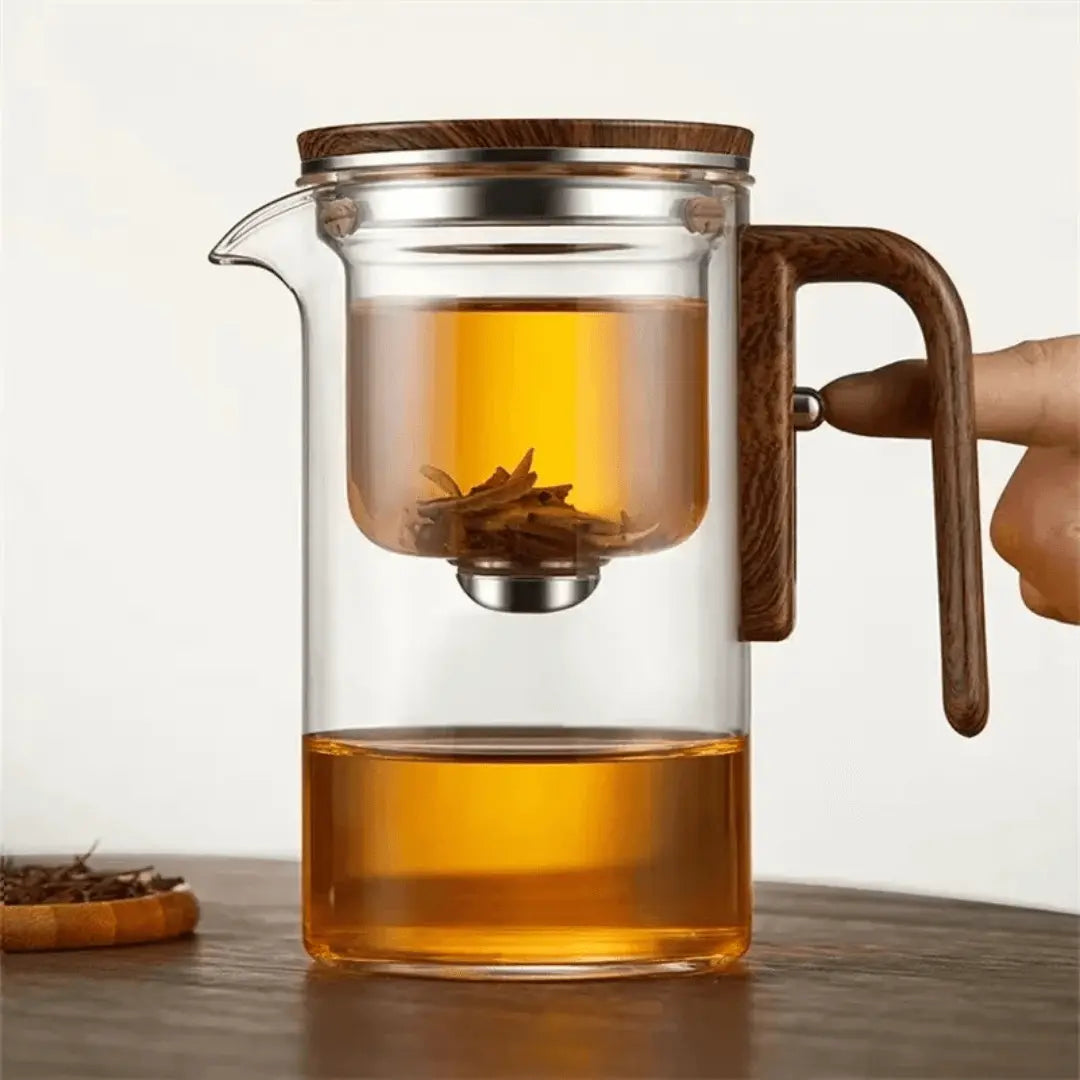 Stylish Transparent Teapot – ClearBrew