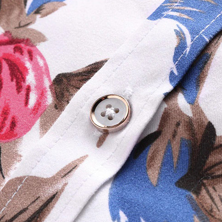 Trendy Floral Pattern Shirt - Finn