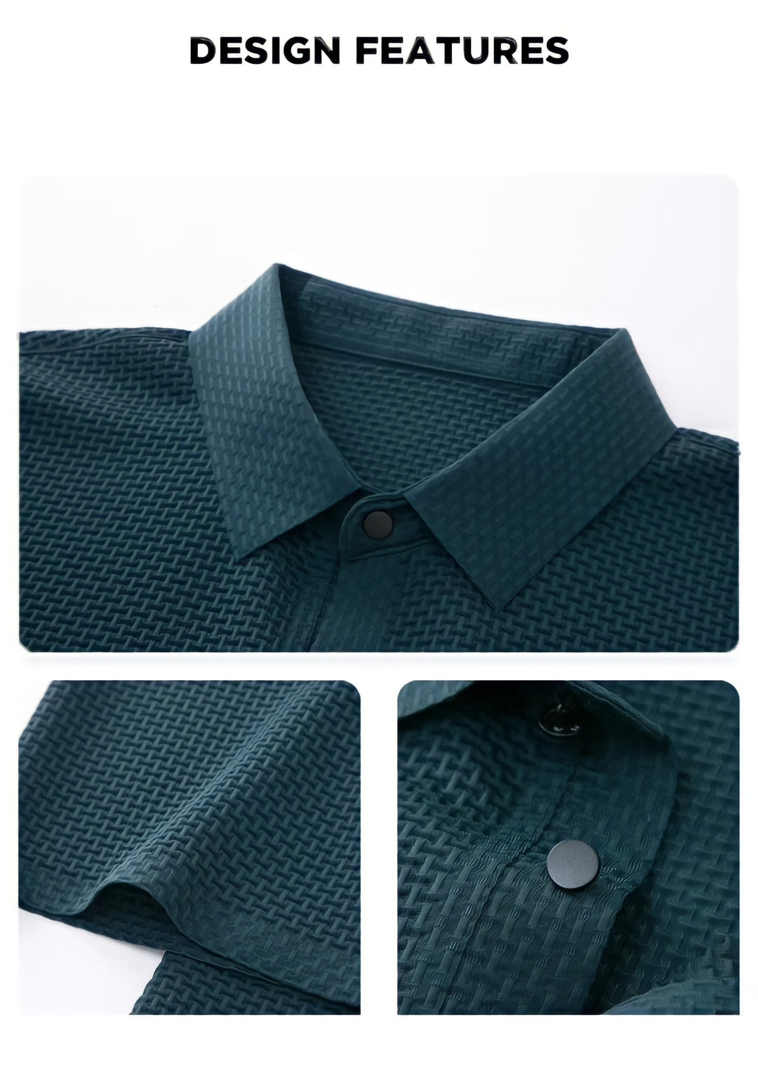 Krølfrit slim fit polo-shirt