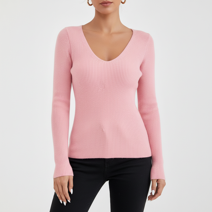 Damenstrickpullover -  Solveig
