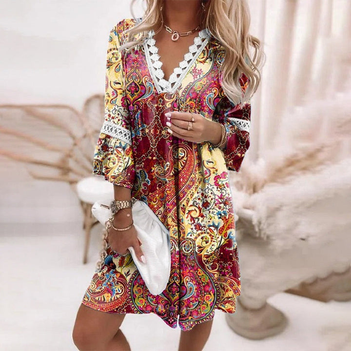 Vestido estampado - Amara
