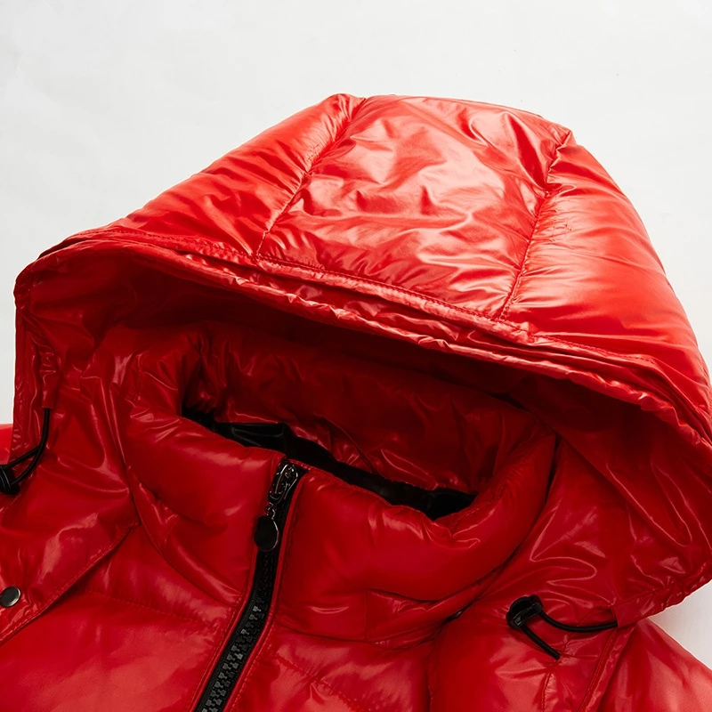 Warm men's puffer jacket - Thor