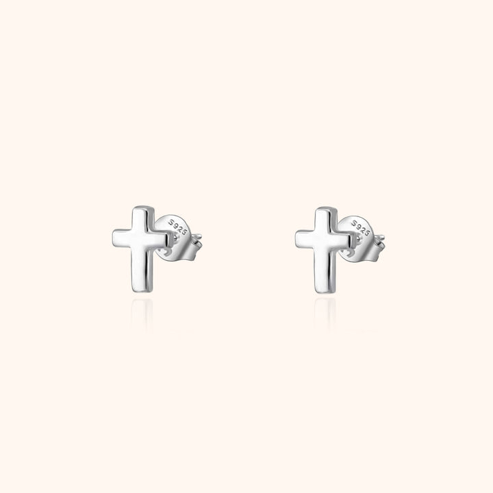 Pendientes cruzados sutiles – Lena