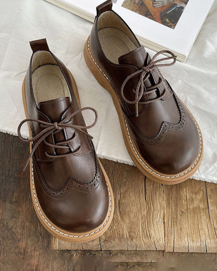 Retro Oxford sko for damer – Isadora