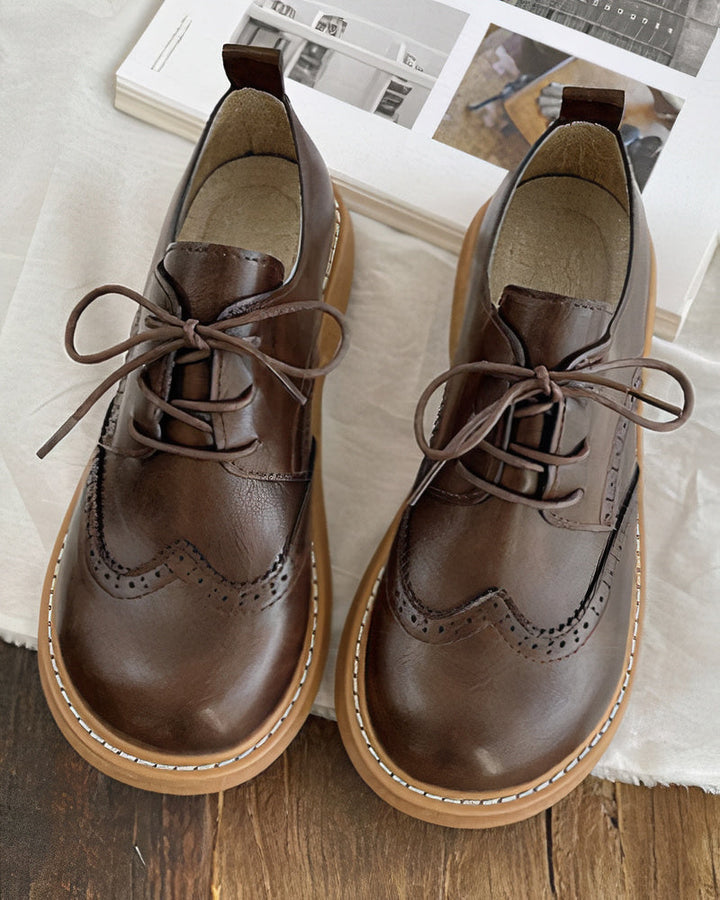 Retro Oxford sko for damer – Isadora