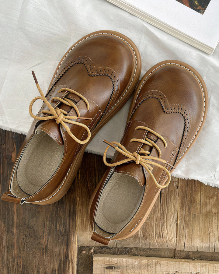 Retro Oxford sko for damer – Isadora