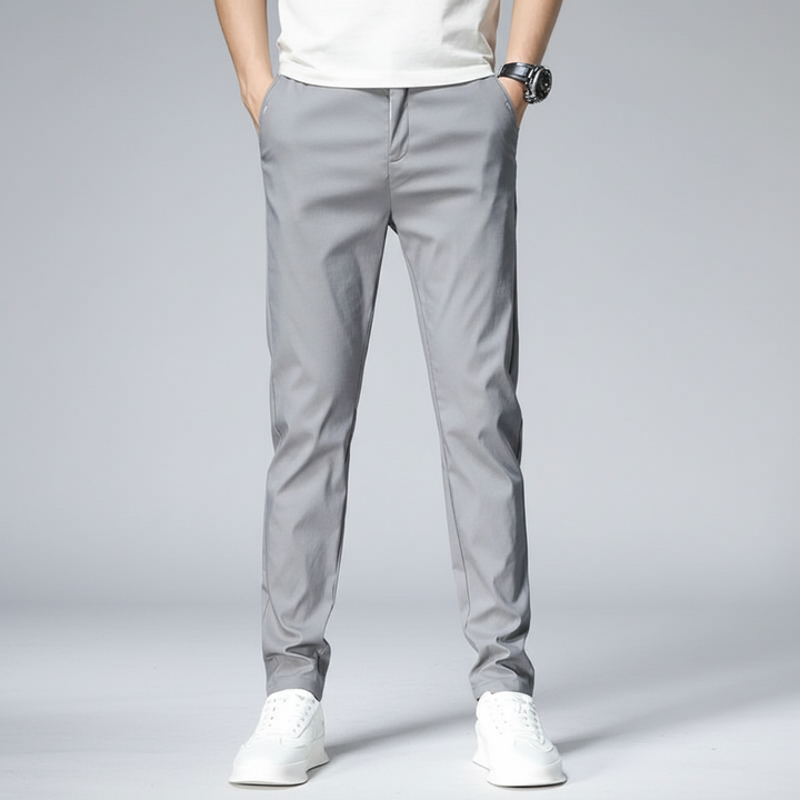 Elastische Slim Fit Hose - Larry