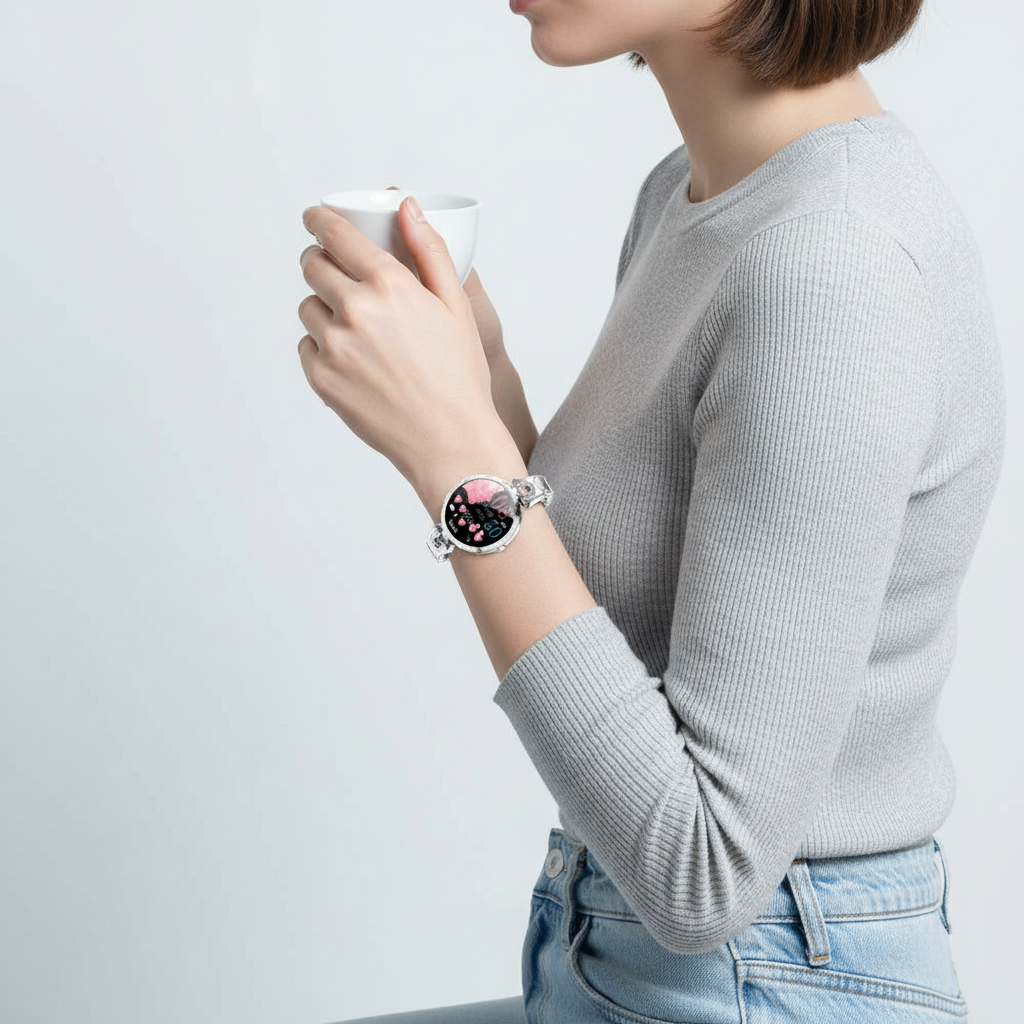 Elegante Damen Smartwatch - HydroGlow