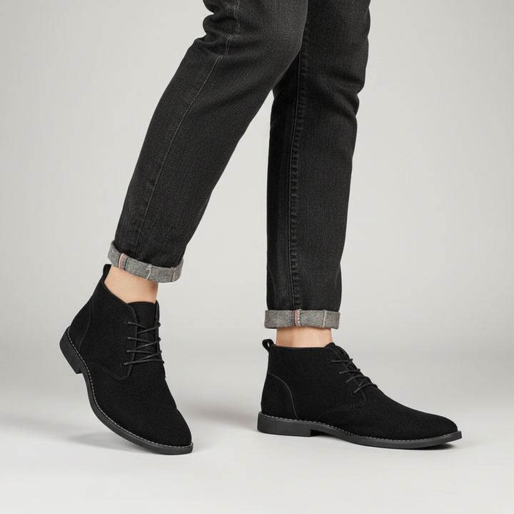 Elegante Halbhohe Schnürstiefel - Ivan