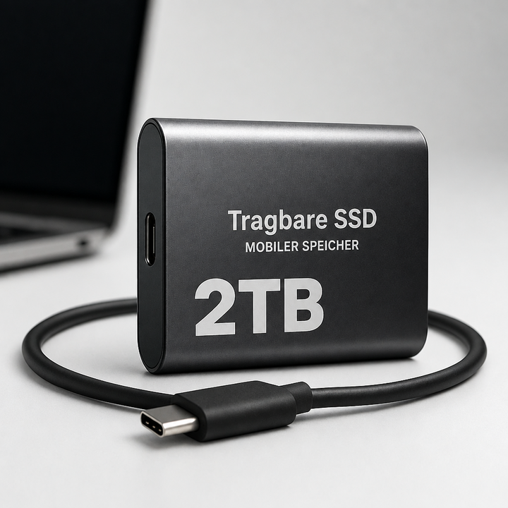 External SSD 2TB USB-C High-Speed Portable Storage Drive 4