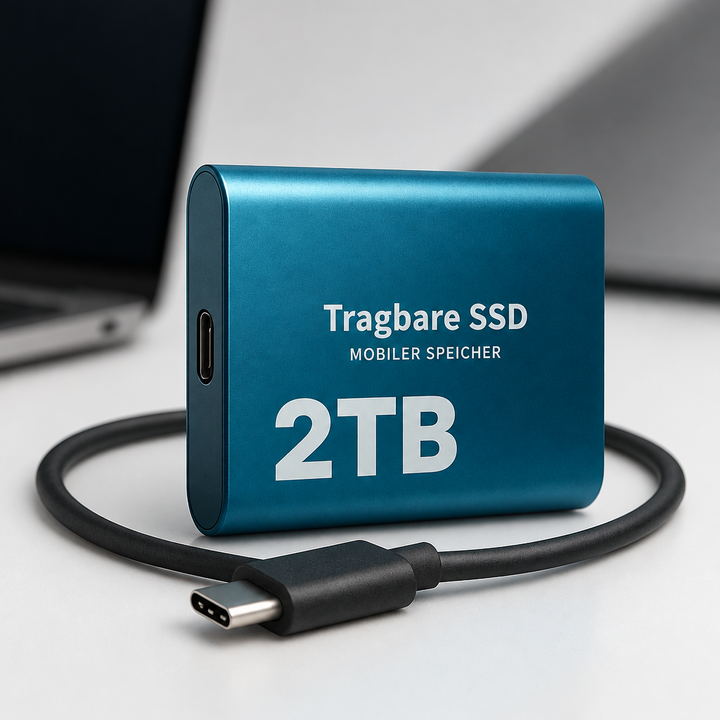 External SSD 2TB USB-C High-Speed Portable Storage Drive 5