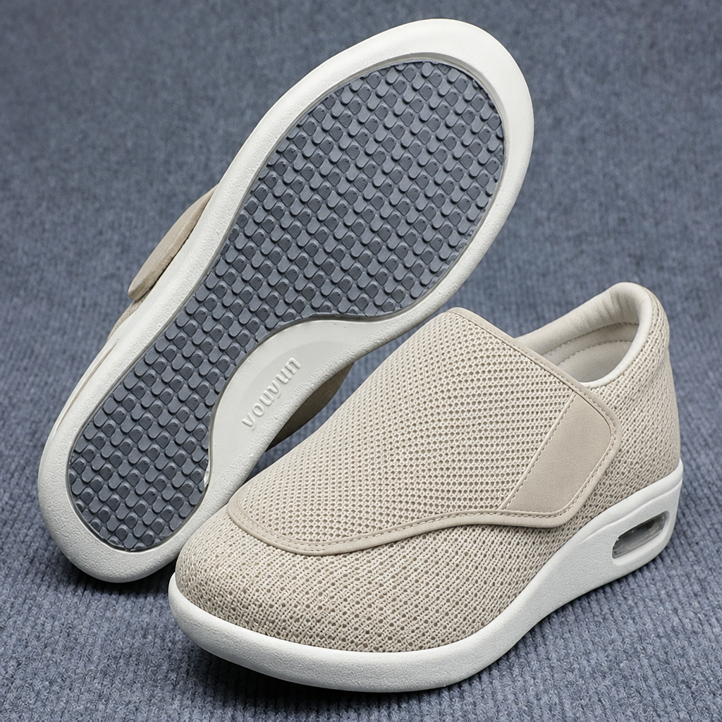 Flexible Klettschuhe für Damen und Herren – ComfortEase