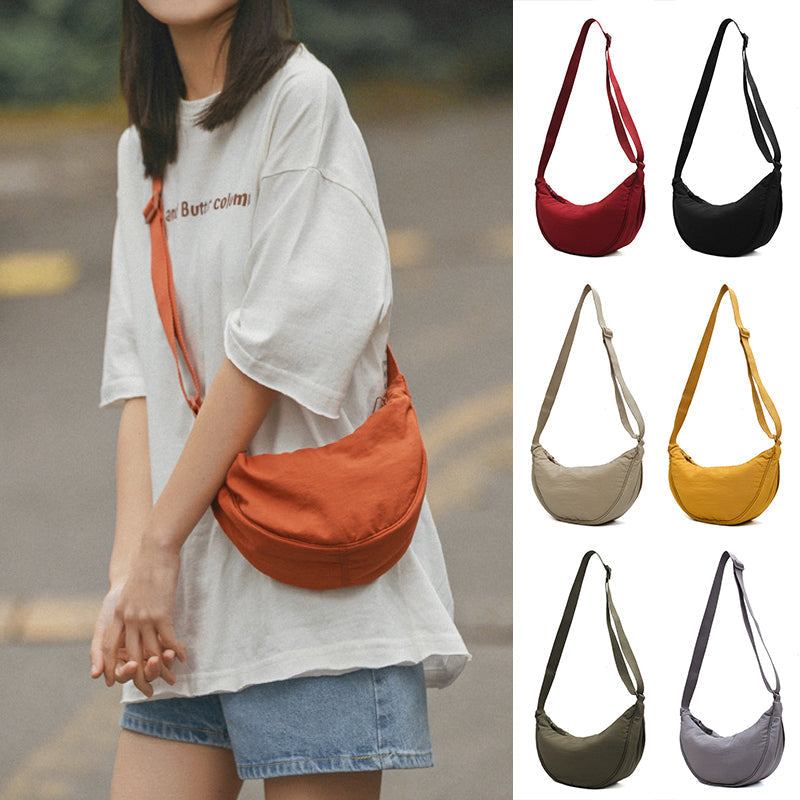 Stilfuld Half Moon Crossbody Taske - Luna