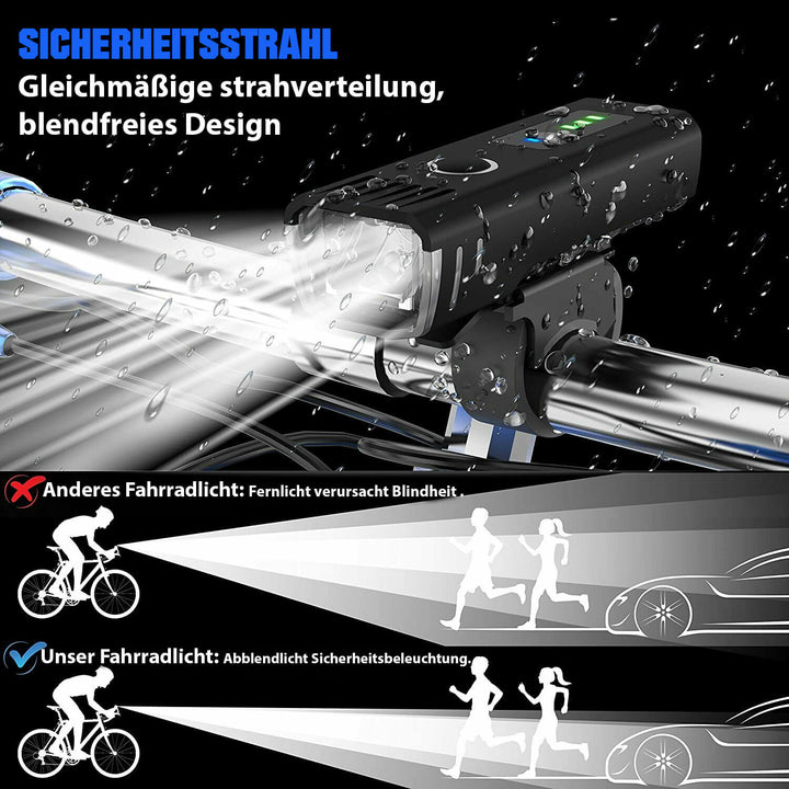 Fahrradbeleuchtungsset - LumenGuard
