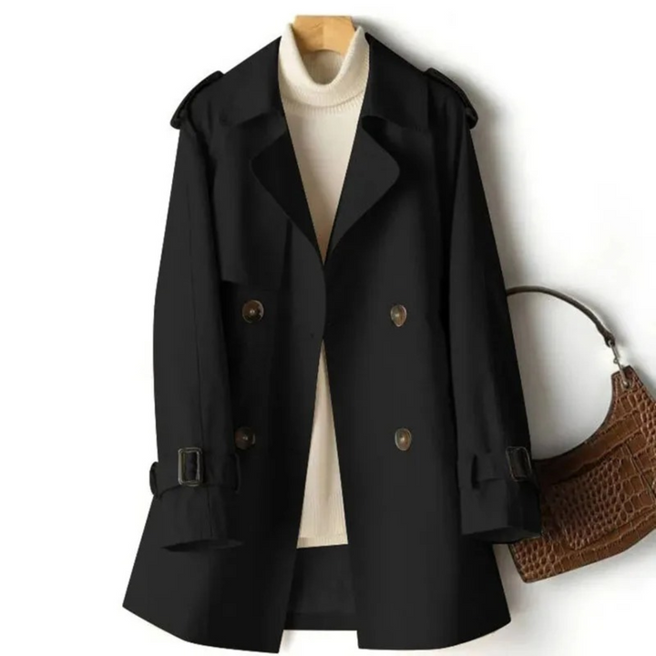 Trendy Long Women's Trench Coat - Mila