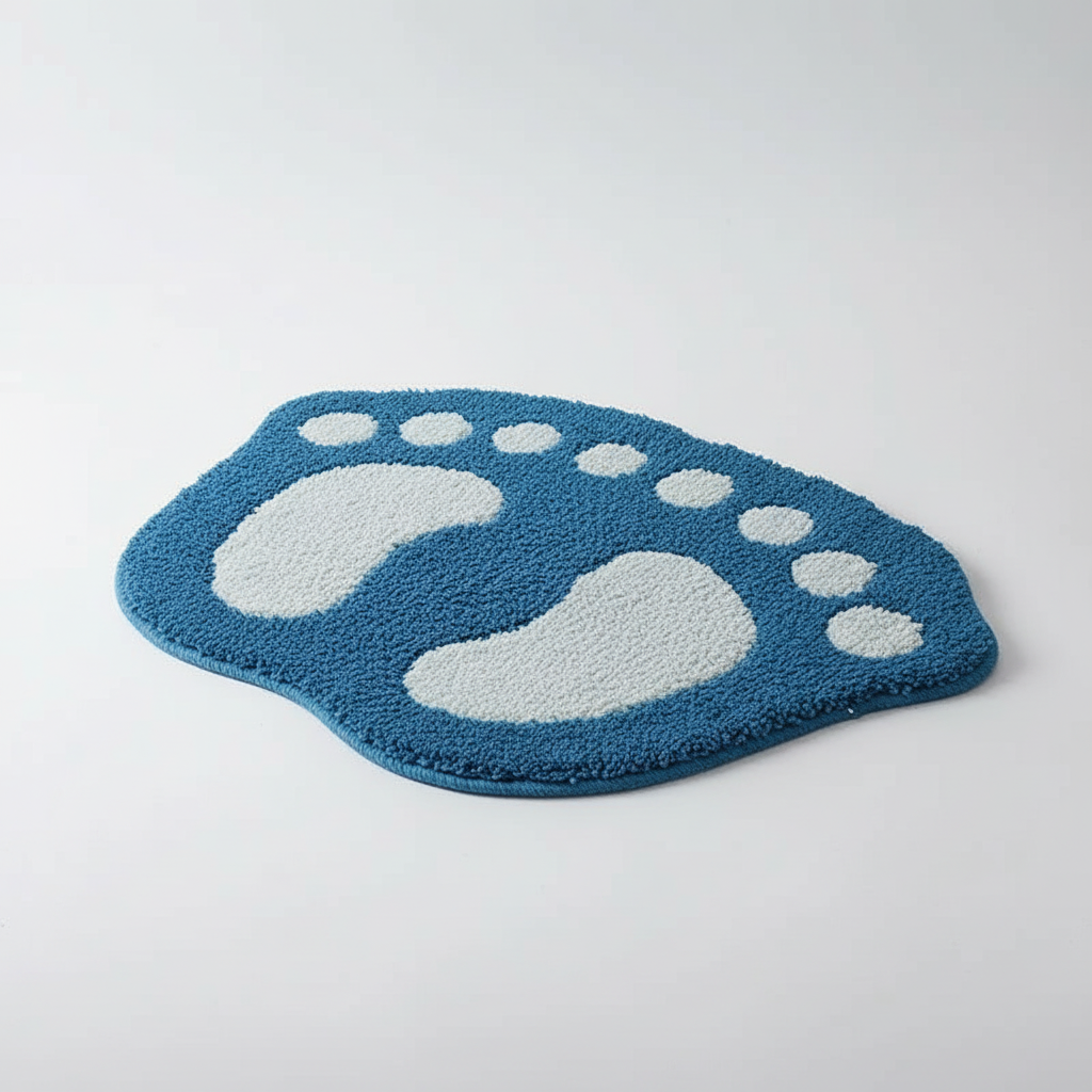 Fußförmige Badmatte - CozyFoot