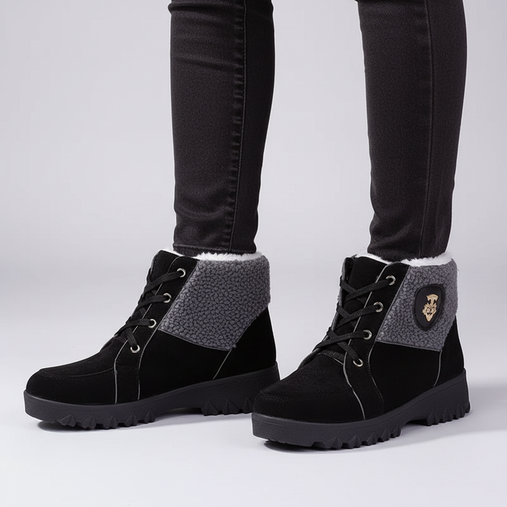 Gefütterte Damenstiefel - Mindy