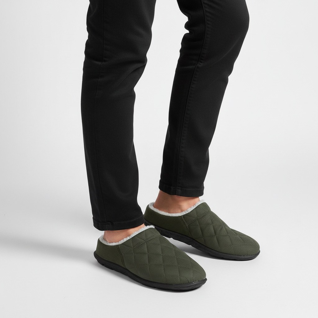 Gefütterte Hausslipper Mit Plüsch - CozyKick