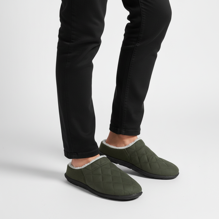 Gefütterte Hausslipper Mit Plüsch - CozyKick