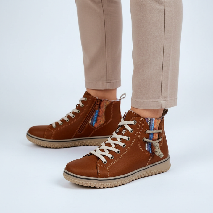 Gefütterte Wintertaugliche Stiefelette - Gina