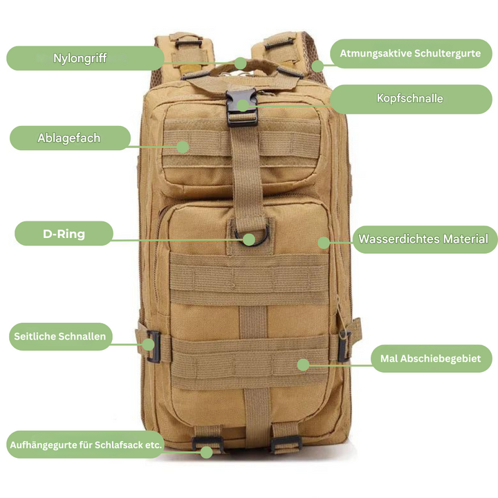 Vandtæt taktisk rygsæk – AdventurePack