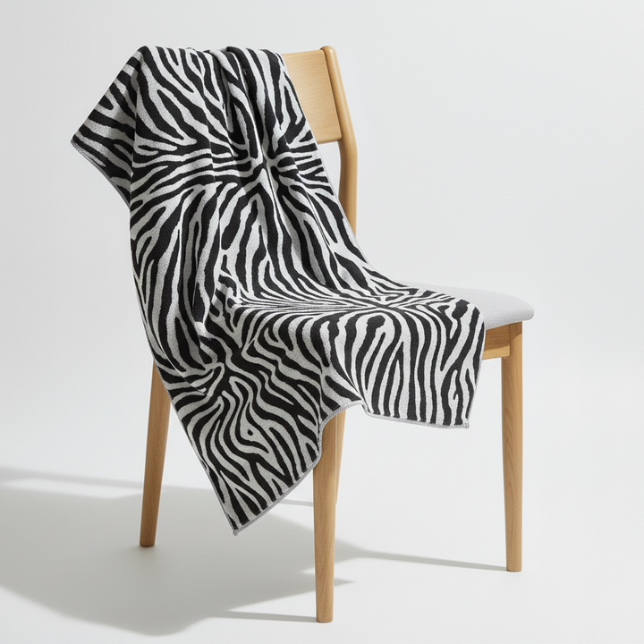 Gestreiftes Baumwollhandtuch - TigerTowel