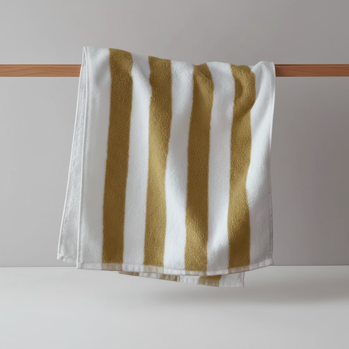 Gestreiftes Handtuch - RetroTowel