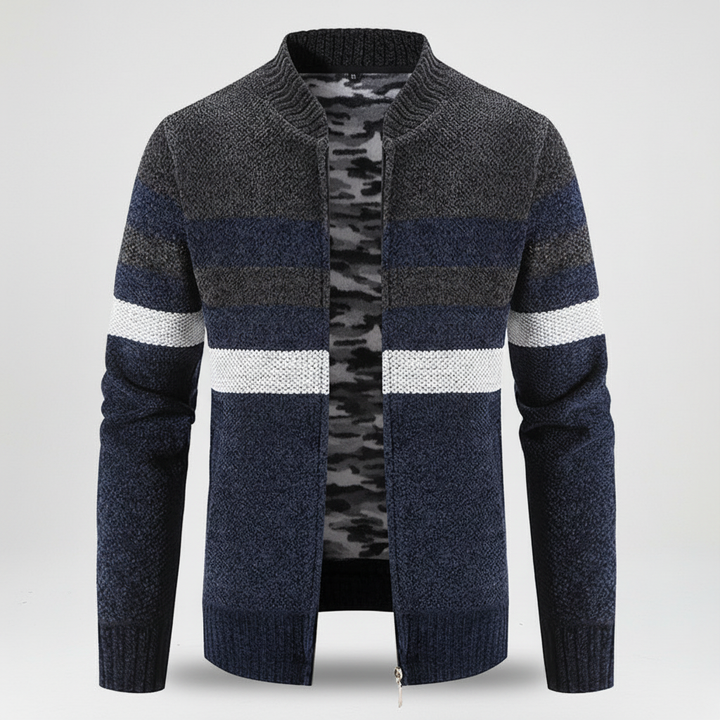 Gestreiftes Strickpullover - Karl