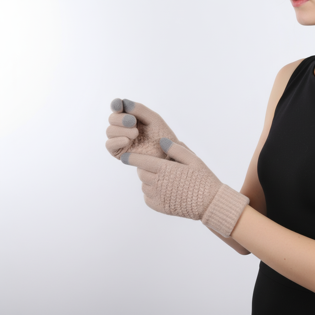 Gestrickte Touchscreen Handschuhe - TouchGlove