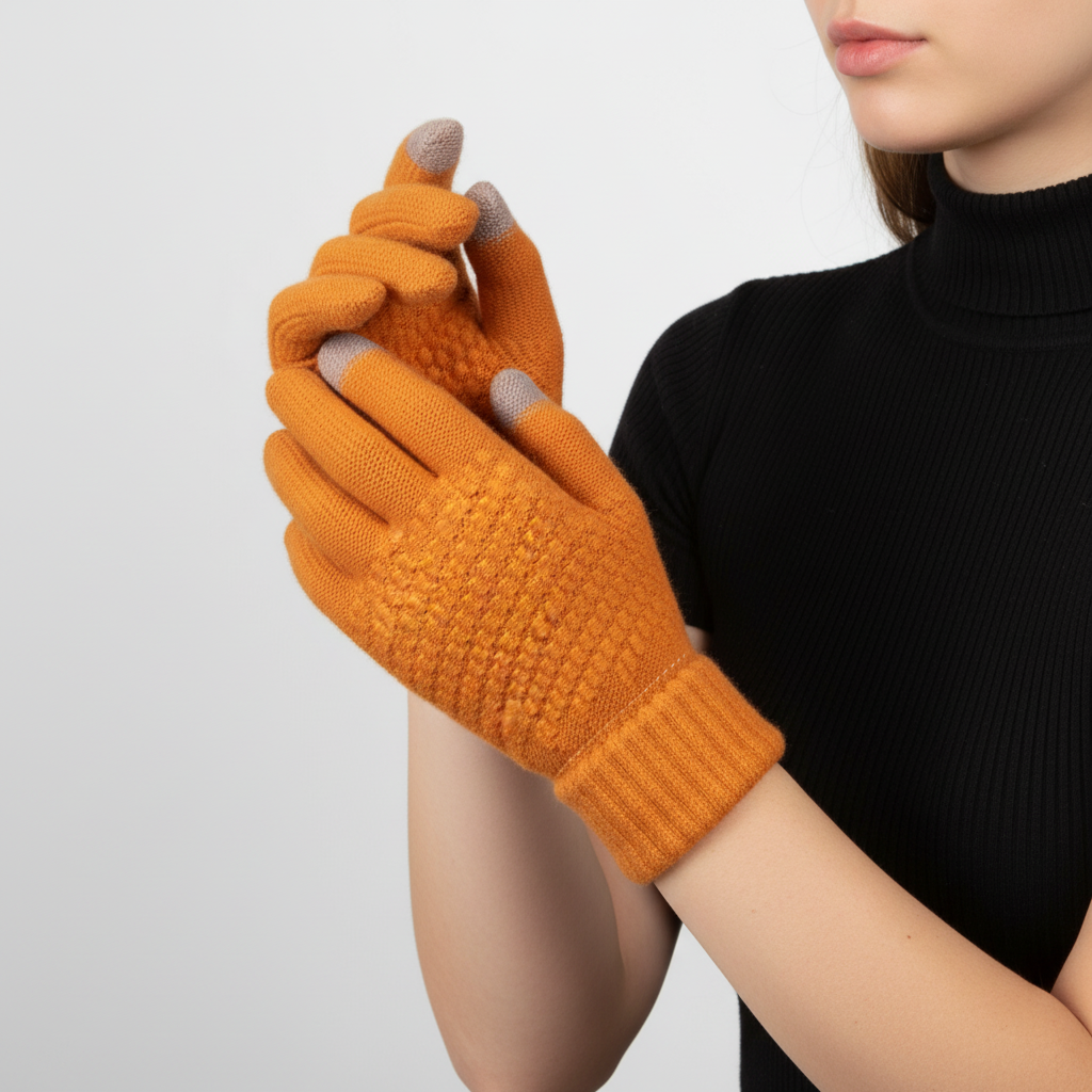 Gestrickte Touchscreen Handschuhe - TouchGlove